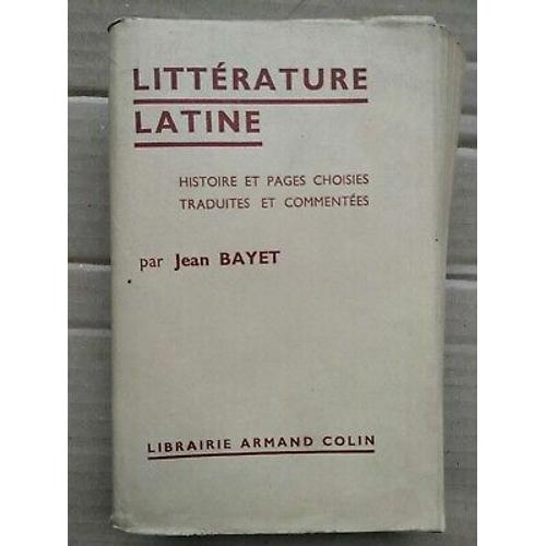 Jean Bayet Littérature Latine