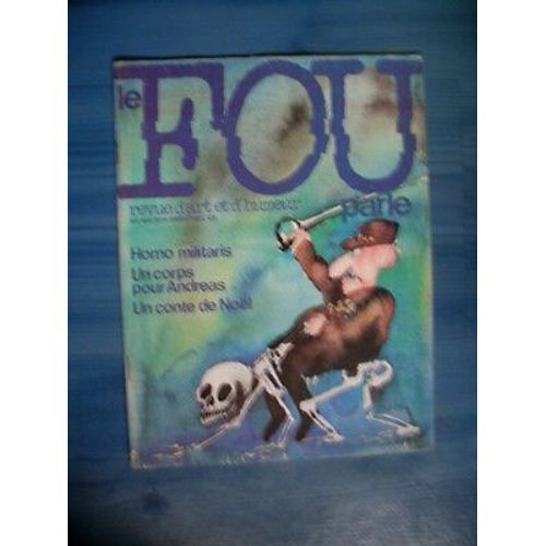 Revue Le Fou Parle 6 Rezvani Thevoz Kerleroux Topor Poussin Hennig Vallet
