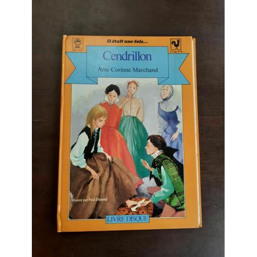 Corinne Marchand Cendrillon Livre Disque