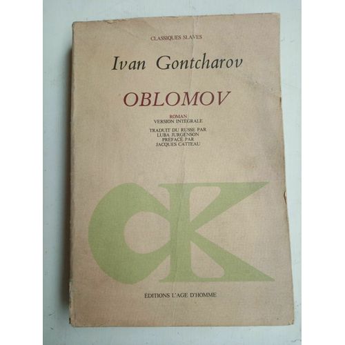 Ivan Gontcharov Oblomov