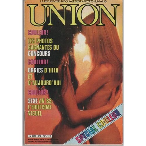 Union- Juin 1983- Spécial Couleurs  N° 132 : Circoncision (Dr Roles)- La Yohimbine- M.S.T- Etc..