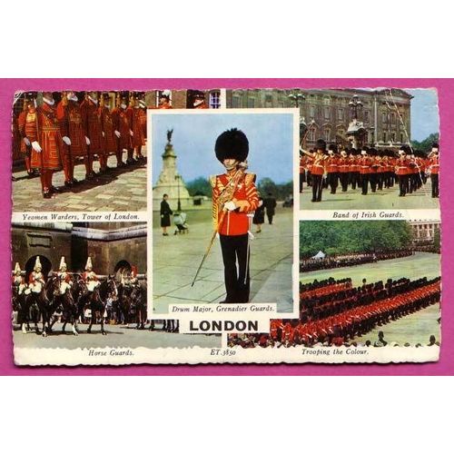 London - Horse Guards - Grenadier Guards - Band Of Irish Guards.