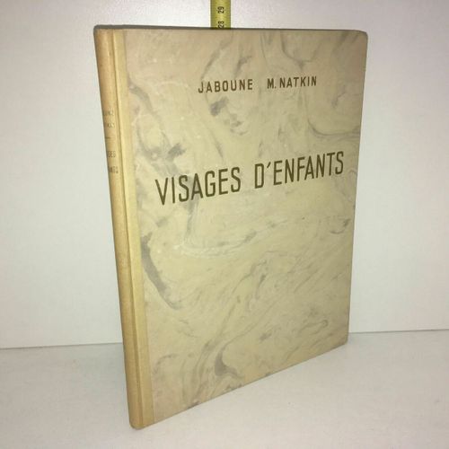 Jaboune Marcel Natkin Visages D'enfants Éd Mana Tiranty Ex Num