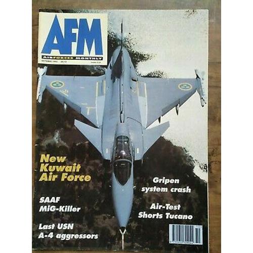 Afm Air Forces Monthly Magazine October