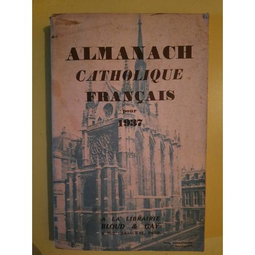 Almanach Catholique Français Pour Librairie