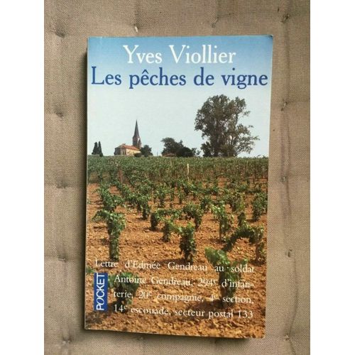 Les Péches De Vigne Robert Laffont