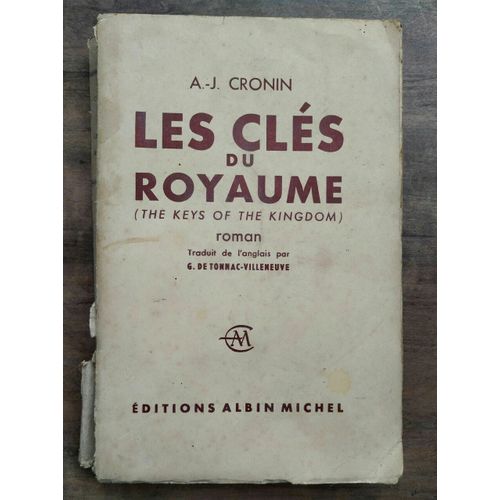A J Cronin Les Clés Du Royaume