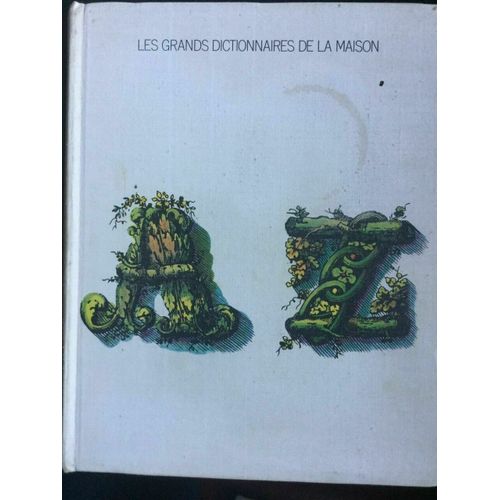 Les Grands Dictionnaires De La Maison 1972