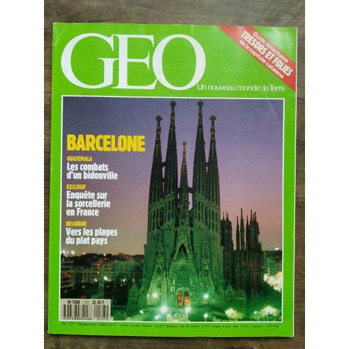 Magazine Geo N127 Septembre 1989