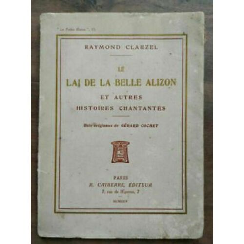 Le Lai De La Belle Alizon E Chiberre