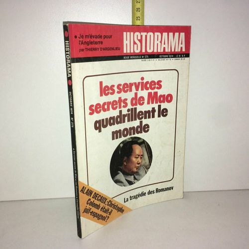 Revue No 275 De Les Services Secrets De Mao Quadrillent Le Monde