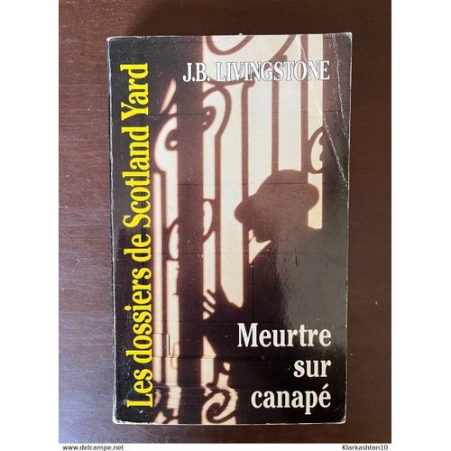 J.B. Livingstone Meurtre Sur Canapé