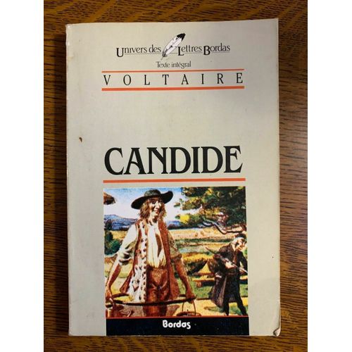 Voltaire Candide Bordas