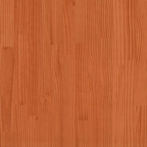 Vidaxl Lit Superposé Sans Matelas Cire Marron 90x200 Cm Pin Massif