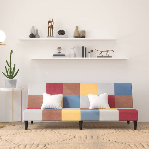 Vidaxl Canapé-Lit À 2 Places Tissu