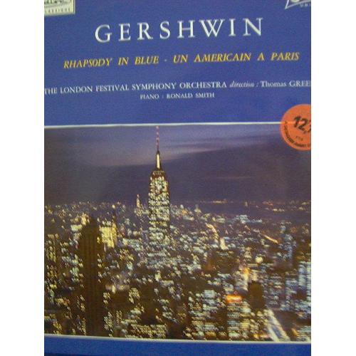 Gershwin Rapsody In Blue Amercain Paris Ronald Smith