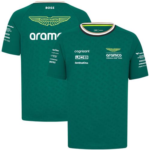 T-Shirt De L'équipe Aston Martin Aramco Cognizant F1 2024 - Enfants