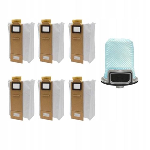 Sacs sous vide et remplacement automatique des filtres