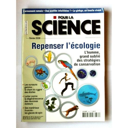 Pour La Science  N° 364 : Repenser L'écologie : L'homme, Grand Oublié Des Stratégies De Conservation