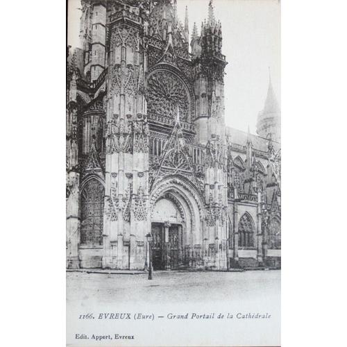 Carte Postale : Évreux, Cathédrale