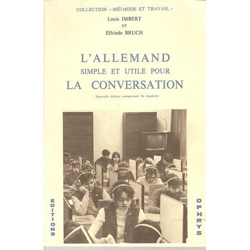 L'allemand Simple Et Utile Pour La Conversation