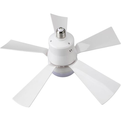 Ventilateur de Plafond a Douille,Ventilateurs de Plafond avec Lumie...