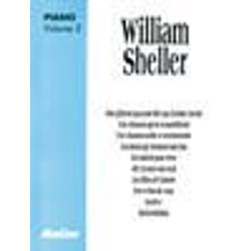 William Sheller - Volume 2, Piano