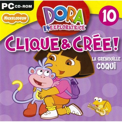 Dora L'exploratrice Clique Et Crée N°10 Pc