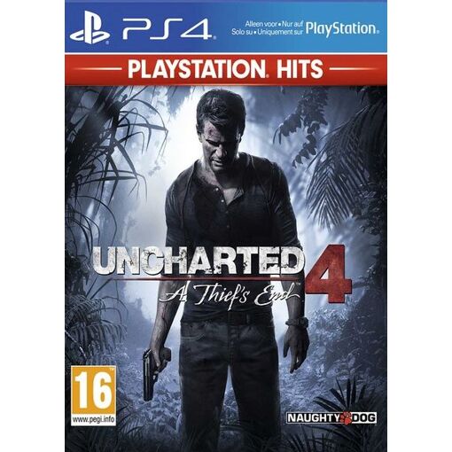 Uncharted 4 : a thiefs end Playstation Hits PS4