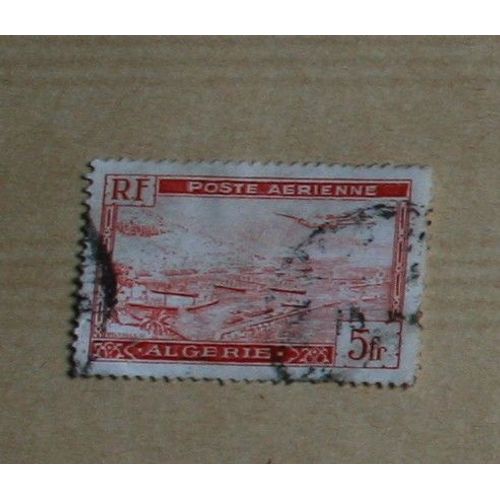 Timbre Oblitéré :  Algérie, République Française
