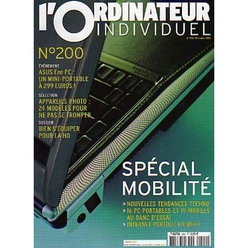 L'ordinateur Individuel  N° 200 : Spécial Mobilité