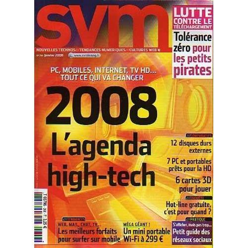 Svm  N° 266 : 2008, L'agenda High-Tech