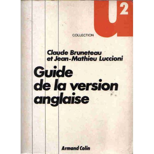 Guide De La Version Anglaise