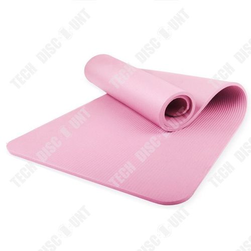 Td® Tapis De Yoga Plus Épais Et Plus Large, Tapis De Danse En Caoutchouc Antidérapant, Équipement De Sport Pour Hommes Et Femmes.