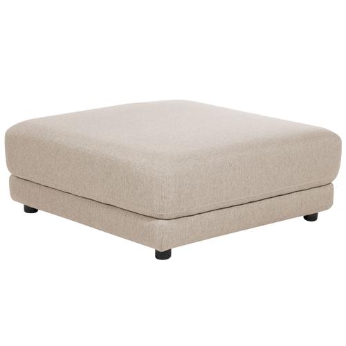 Ottoman En Tissu Beige Sigtuna