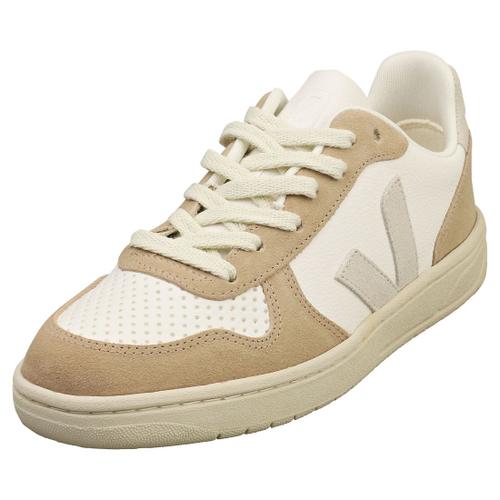 Veja Vs10 Chromefree Baskets Décontracté Blanc Beige