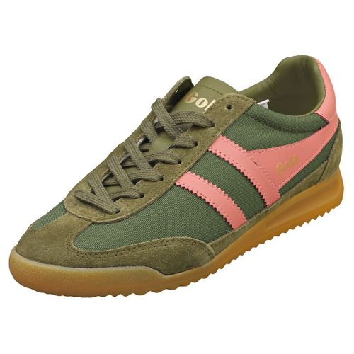 Gola Tornado Femme Baskets Mode Vert Coral Rose