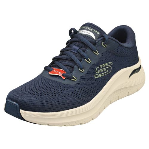 Skechers Arch Fit 2.0 Vegan Homme Baskets Bleu Naval - 47 1/2