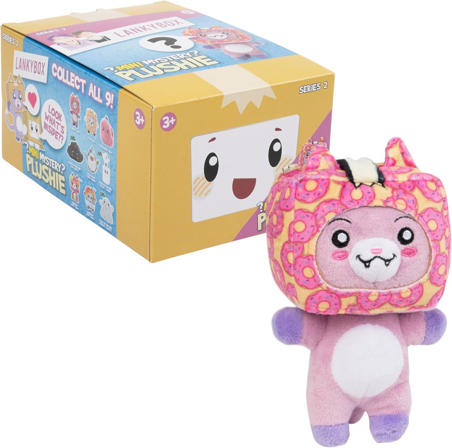 Lankybox Mini Mystery Plush Series 2 Collectible