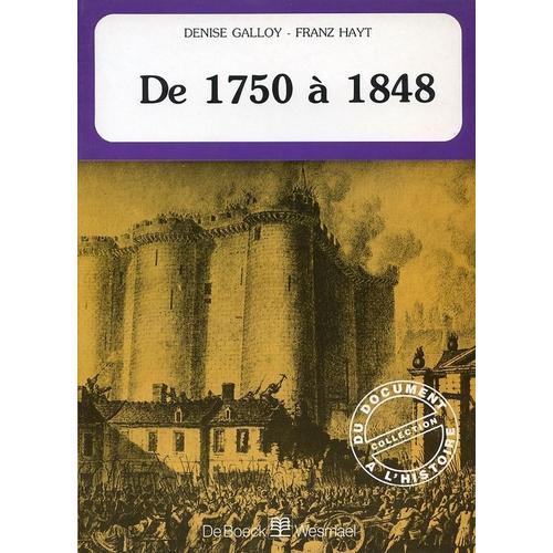 De 1750 À 1848