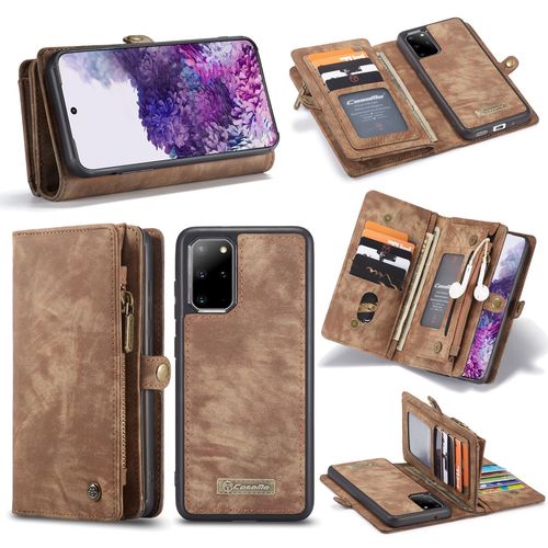 Coque Pour Samsung Note10plus, Marron Fonc¿¿