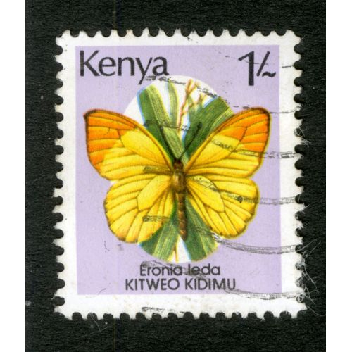 Timbre Oblitéré Kenya, Eronia Leda, Kitweo Kidimu, 1