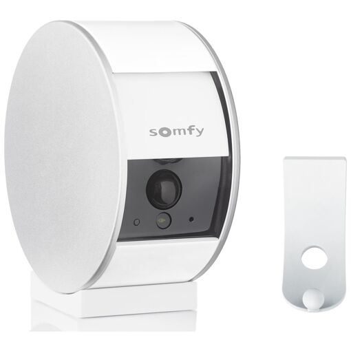 Indoor Camera - Caméra de surveillance intérieure avec support mura...