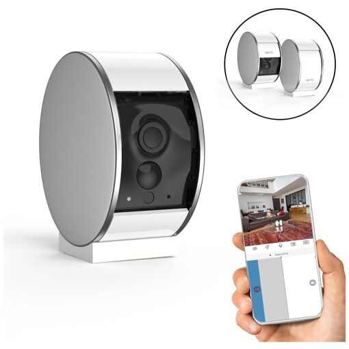 Indoor Camera - Caméra de surveillance intérieure - Stickers alarme...