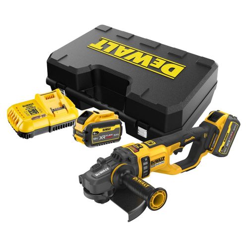 Meuleuse 230 mm DEWALT XR FLEXVOLT 54V 3Ah Li-Ion Brushless - Sans batterie, ni chargeur - DCG460NK-XJ