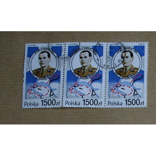 Timbres Oblitérés : Pologne