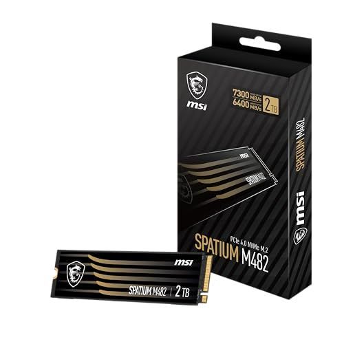 Disque SSD MSI Spatium M482 M.2 2 TO (S78-440Q730-P83)