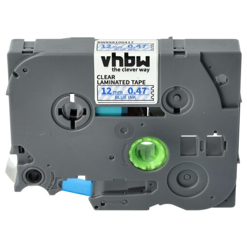 vhbw Ruban compatible avec Brother PT 1250, 1200S, 1230PC, 1200P, 1...