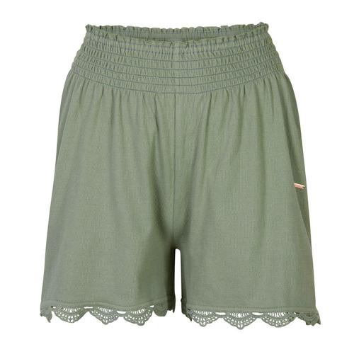 Short Kaki Femme O'neill Smocked