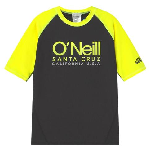 Lycra Noir/Jaune Fluo Garçon O'neill Cali Skins